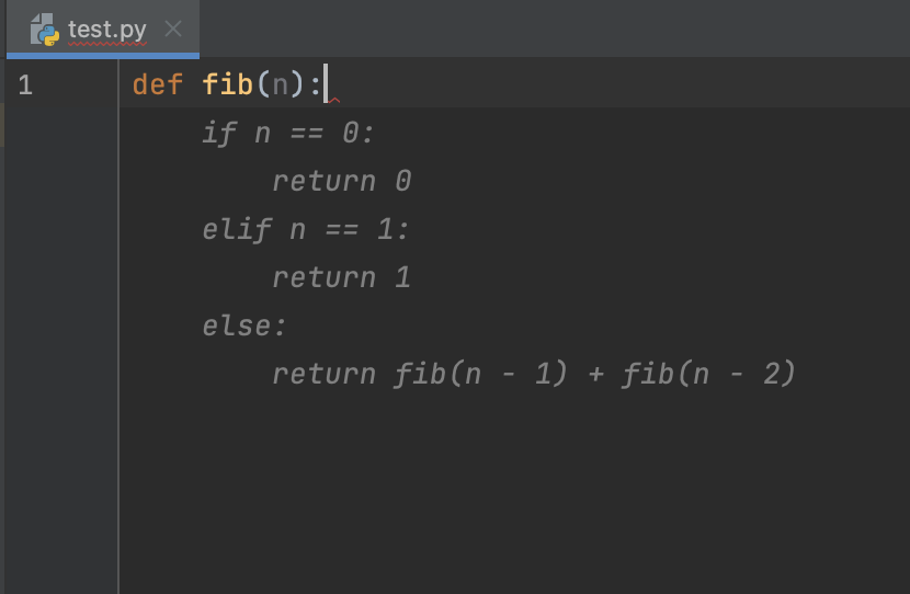 Windsurf Plugin completes the function body